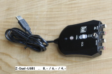 USB-Konverter. Wandelt Audiosignale für den USB-Anschluß. Kein direkter Mikrofonanschluß möglich! USB-Konverter. Wandelt Audiosignale für den USB-Anschluß. Kein direkter Mikrofonanschluß möglich!